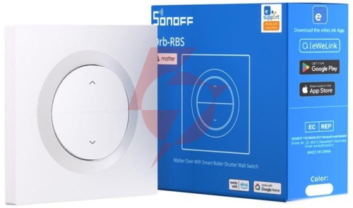 Smart przełącznik ścienny do rolet sonoff mini-rbs-e matter