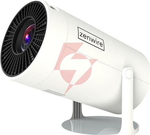 Przenośny projektor zenwire r1 full hd android wifi bluetooth obrotowy