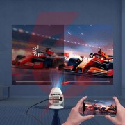 Przenośny projektor zenwire r1 full hd android wifi bluetooth obrotowy