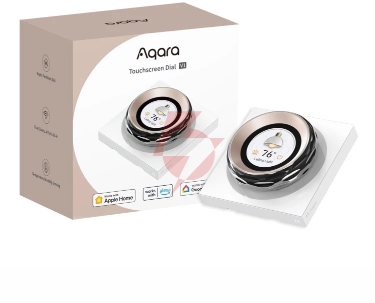 Panel sterowania aqara touchscreen dial v1 eu biały wi-fi, bluetooth, zigbee  ds-k01d