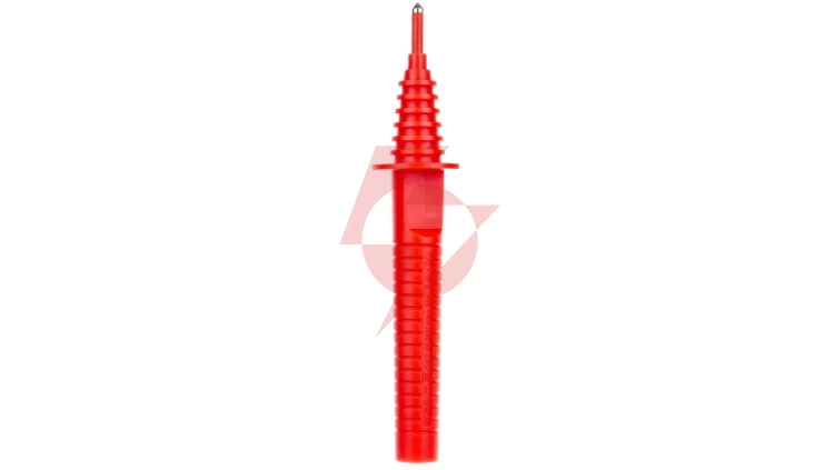 Sonda ostrzowa z gniazdem bananowym czerwona 5kV WASONREOGB2