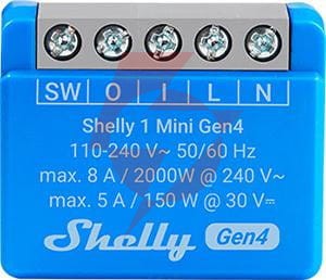 Shelly 1 mini gen4