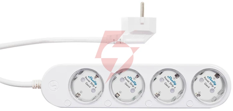 Shelly power strip 4 gen4 white