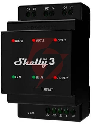 Shelly pro 3