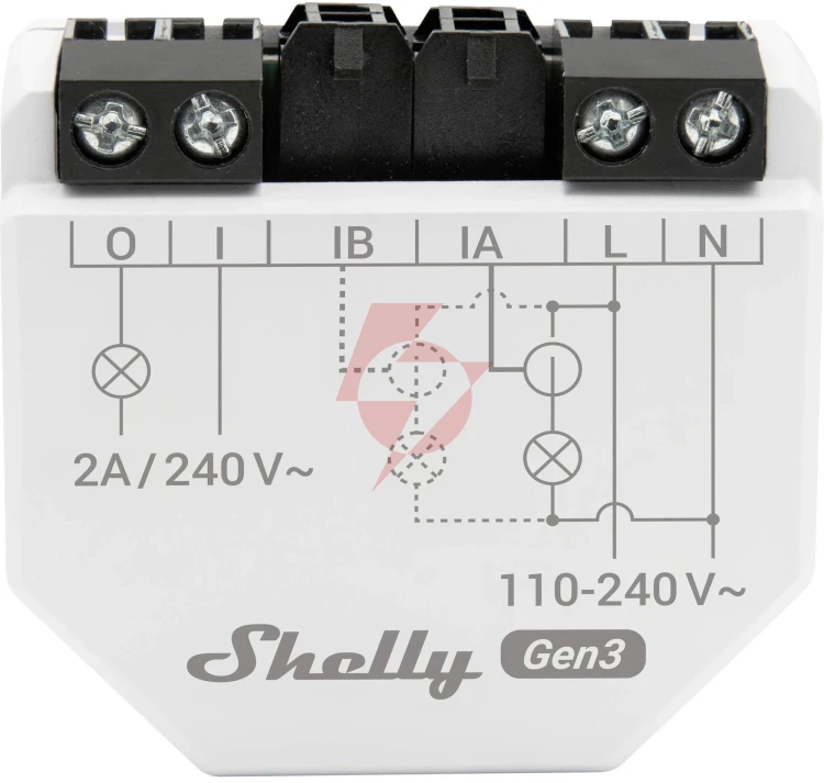 Shelly em gen3 1 x 50a ct 