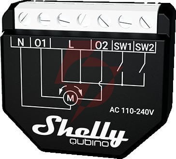 Shelly qubino wave shutter
