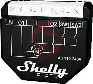 Shelly qubino wave shutter