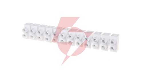 Listwa zaciskowa 12-torowa 6 mm2 biała LTA 12-6.0b 22412216