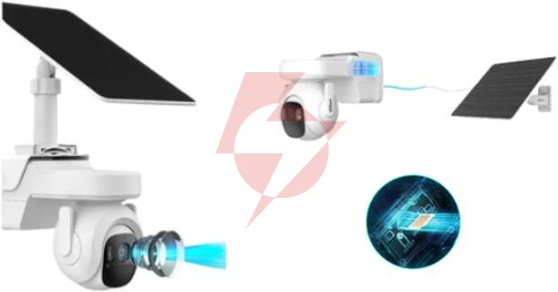 Zestaw dahua kamera 4g panel kit/bp4a-4g-0360b/m0508