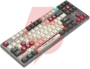 Klawiatura mechaniczna a4tech bloody s87 pixels red usb (blms red plus switches)