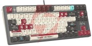 Klawiatura mechaniczna a4tech bloody s87 pixels red usb (blms red plus switches)
