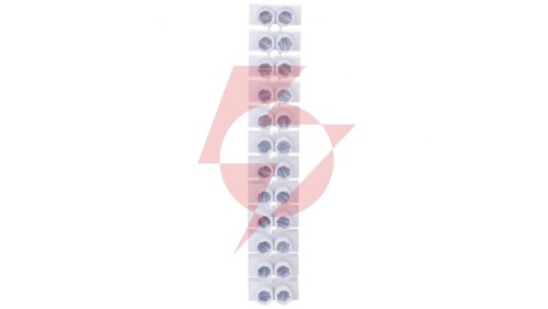 Listwa zaciskowa 12-torowa 2,5 mm2 biała LTA 12- 2.5b 22210216