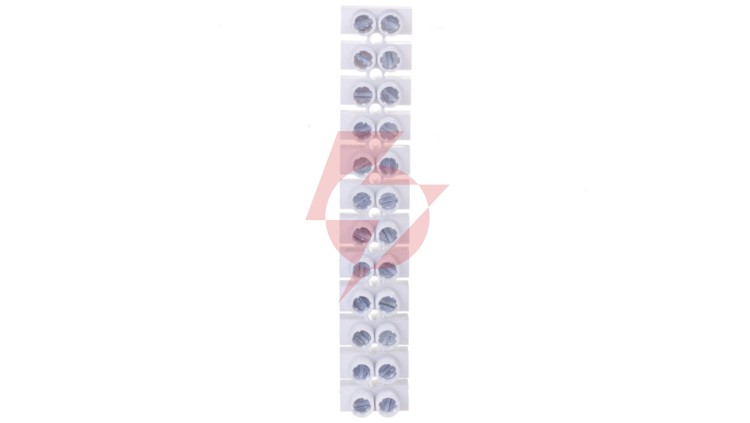 Listwa zaciskowa 12-torowa 2,5 mm2 biała LTA 12- 2.5b 22210216