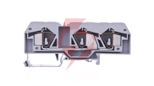 Złączka szynowa 3-przewodowa 16mm2 szara 283-671