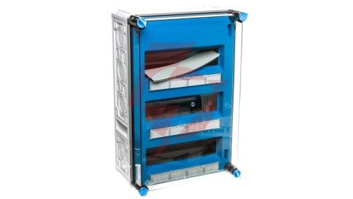 Skrzynka modułowa Mi, IP 65, wlk.3 - 3x12 modułów, z zaciskami Fixconnect Mi 1336 2000606