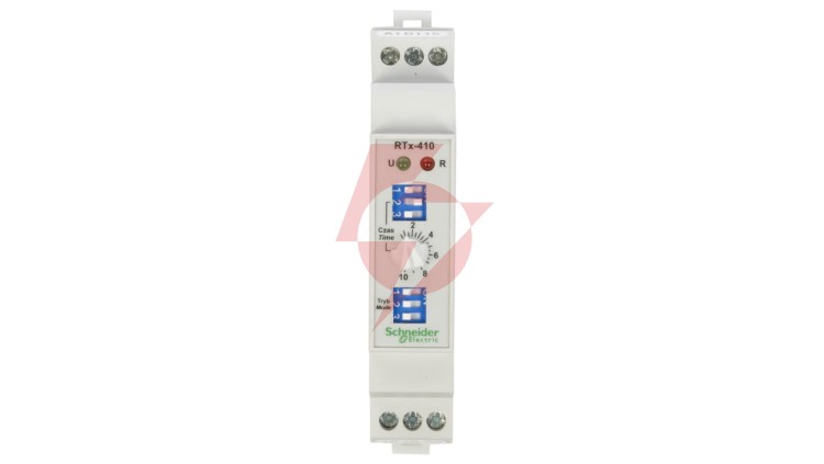 Przekaźnik czasowy 1P 5A 0,01sek-100h 24-240V AC/DC wielofunkcyjny RTx-410 2610391