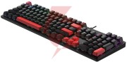 Klawiatura mechaniczna a4tech bloody s520n fire black (blms red plus switch) 