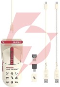 Mysz a4tech bloody r72 ultra duo pixels red