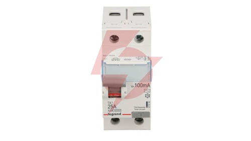 Wyłącznik różnicowoprądowy 2P 25A 0,1A typ AC P302 TX3 411519