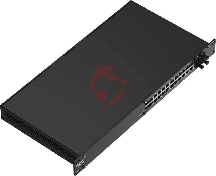 Teltonika swm282 switch przemysłowy 24xge 4xsfp 24xpoe+ (swm282000200)