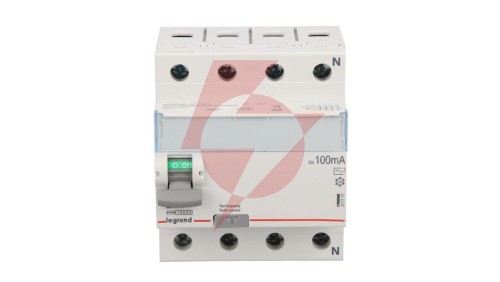 Wyłącznik różnicowoprądowy 4P 25A 0,1A typ AC P304 TX3 411717