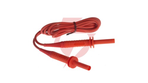 Przewód pomiarowy 1,8m czerwony 5kV /wtyki bananowe/ WAPRZ1X8REBB