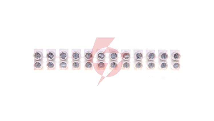 Listwa zaciskowa 12-torowa 16 mm2 biała LTA 12-16.0b 22612216