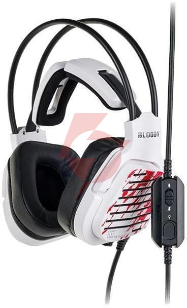 Słuchawki komputerowe a4tech bloody g565 enegry white