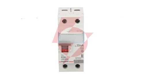 Wyłącznik różnicowoprądowy 2P 63A 0,03A typ A P302 TX3 411561