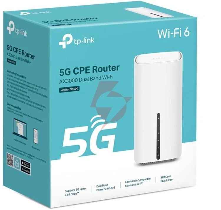 Router tp-link archer ﻿﻿nx500 5g, ax3000