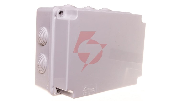Puszka n/t 198mm 148x 96mm tworzywo IP64 szary PH-3B.3 28.36