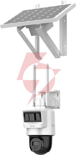 Kamera ip hilook ptz-n2c400i-k/4g/c05s10 2.8mm z panelem solarnym lte/4g 4mp