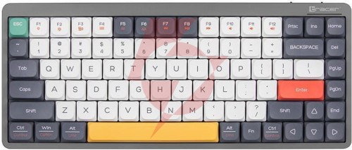 Klawiatura mechaniczna tracer fina 84 grey (outemu red switch)