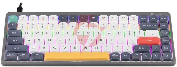 Klawiatura mechaniczna tracer fina 84 grey (outemu red switch)