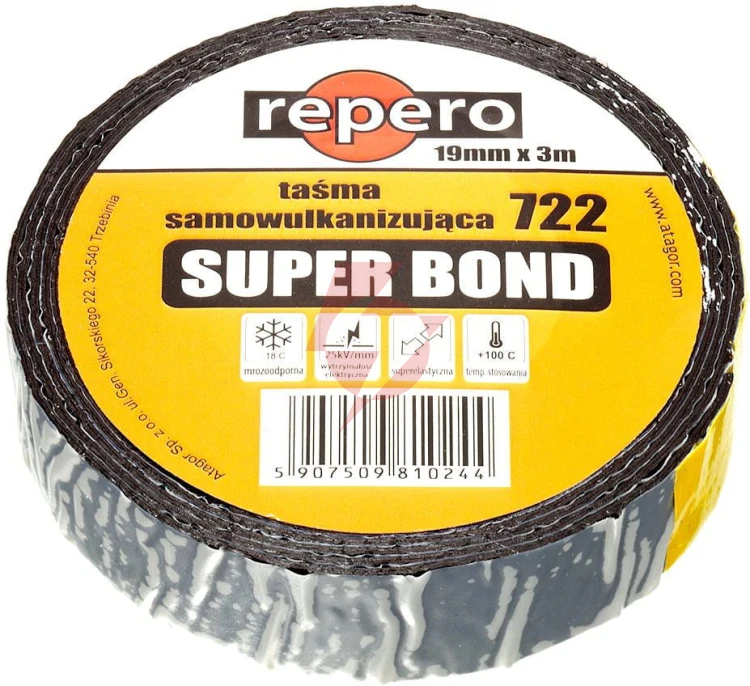 Taśma repero 722e super bond samowulkanizująca 25mmx3m