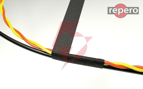 Taśma repero 734 monterska parciana 19mmx25m