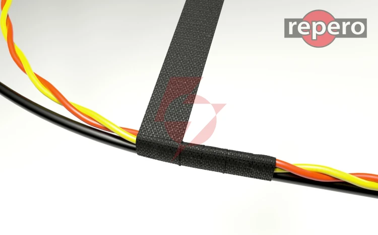 Taśma repero 734 monterska parciana 19mmx25m