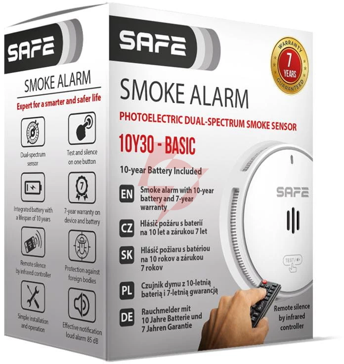 Czujka pożarowa safe 10y30-basic