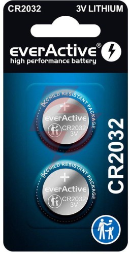 Bateria cr2032 everactive (blister 2 szt.)