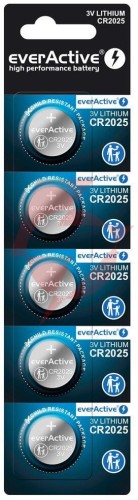 Bateria cr2025 everactive (blister 5 szt.)