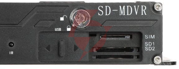 Rejestrator mobilny ahd ate-d04sdef-t3 4 kanały autone