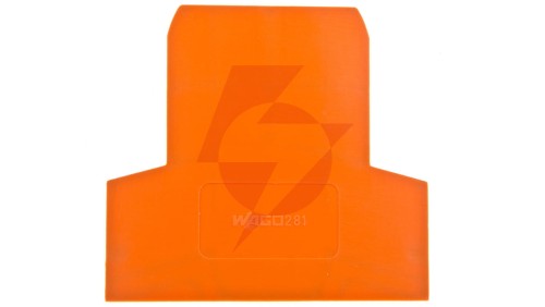 Ścianka końcowa pomarańczowa 281-309 /25szt./