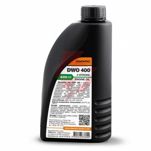 Generator oil daewoo sae 10w-30 dwo 400 apisg/cd