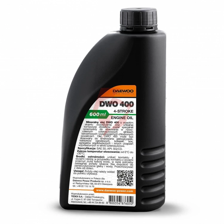 Generator oil daewoo sae 10w-30 dwo 400 apisg/cd