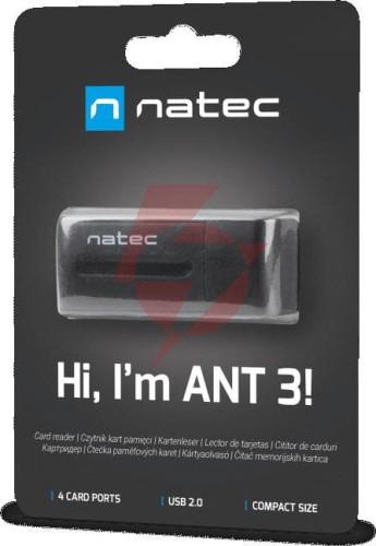 Czytnik kart pamięci ant 3 mini sdhc/mmc/m2/micro sd