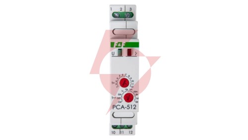Przekaźnik czasowy 1P 10A 0,1sek-576h 12-264V AC/DC opóźnione wyłączenie, PCA-512UNI