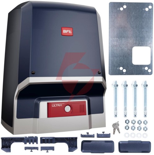 Napęd/siłownik bft ares ultra bt b1500 do 1500kg bram przesuwnych
