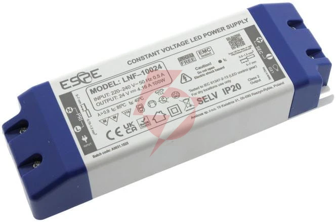 Zasilacz impulsowy led espe lnf-10024 24v/100w/4.16a ip20