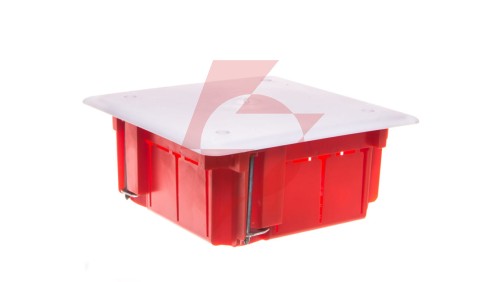 INSTALL-BOX Puszka instalacyjna p/t karton-gips 105x105x50mm ceglasta 0262-00