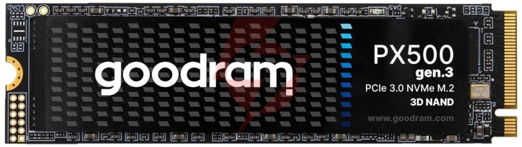 Goodram dysk ssd px500 256gb gen.3 pcie 3x4 m.2 2280